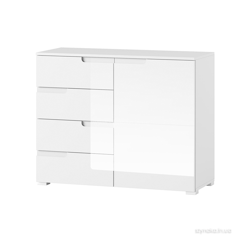 Комод 1д 4ш Selene 05 цвет белый Комод 1д 4ш Selene 05 цвет белый