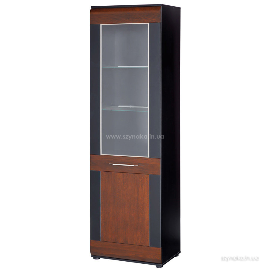Витрина 1-дверная левая Szynaka Vievien 10 со стеклом Витрина 1-дверная левая Szynaka Vievien 10 со стеклом