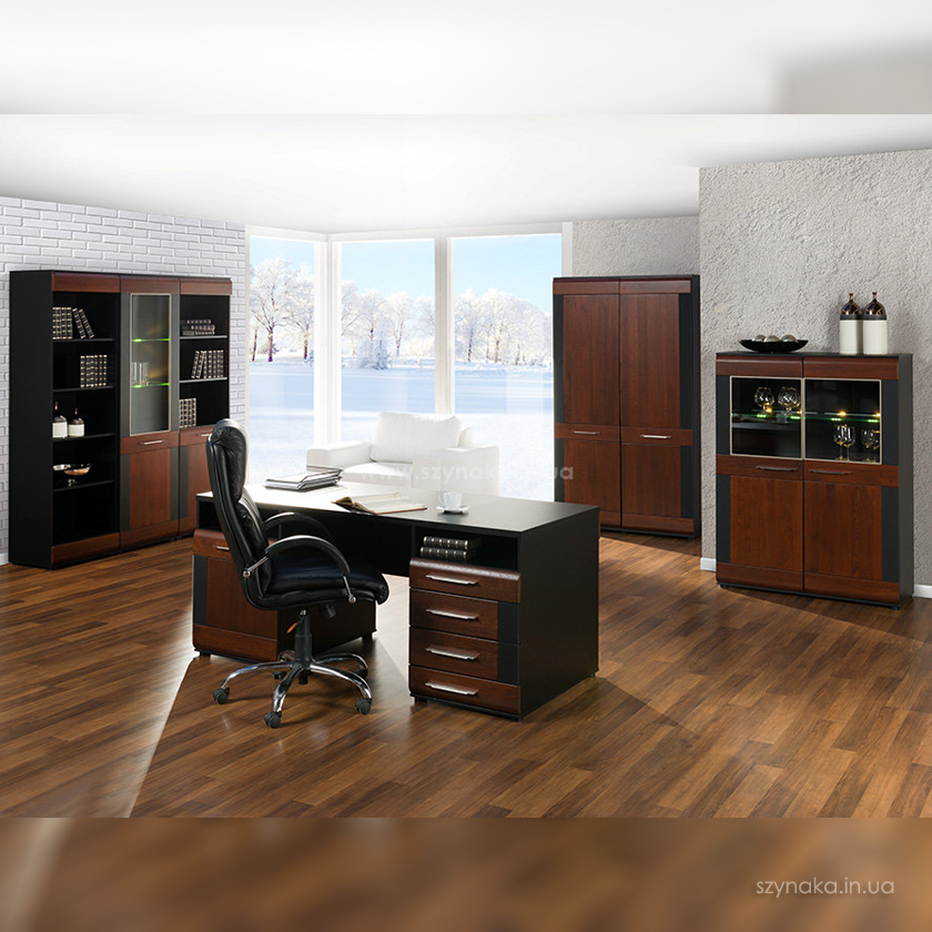 Витрина 1-дверная левая Szynaka Vievien 10 со стеклом Витрина 1-дверная левая Szynaka Vievien 10 со стеклом