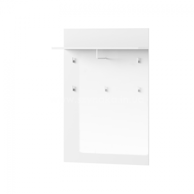 Панель навесная с вешалками Selene 20 цвет белый