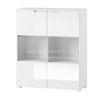 Витрина 2д Selene 27 цвет белый