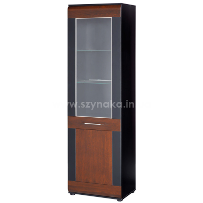 Витрина 1-дверная левая Szynaka Vievien 10 со стеклом Витрина 1-дверная левая Szynaka Vievien 10 со стеклом